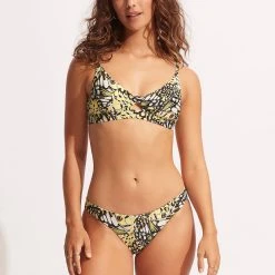 Seafolly Ladies Take Flight Reversible Hipster - Wild Lime -Seafolly shop 40426 914 Wild 20Lime 4