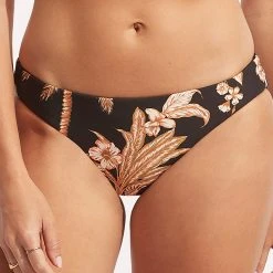 Seafolly Ladies Castaway Reversible Hipster - Black -Seafolly shop 40426 980 Black 3