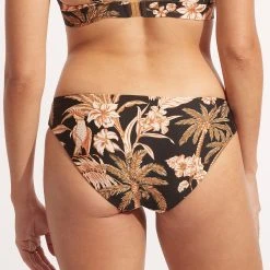 Seafolly Ladies Castaway Reversible Hipster - Black -Seafolly shop 40426 980 Black 9