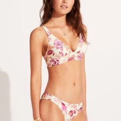 Seafolly Ladies Silk Road Hipster Bikini Bottom - Parfait Pink -Seafolly shop 40473 020 ParfaitPnk 5
