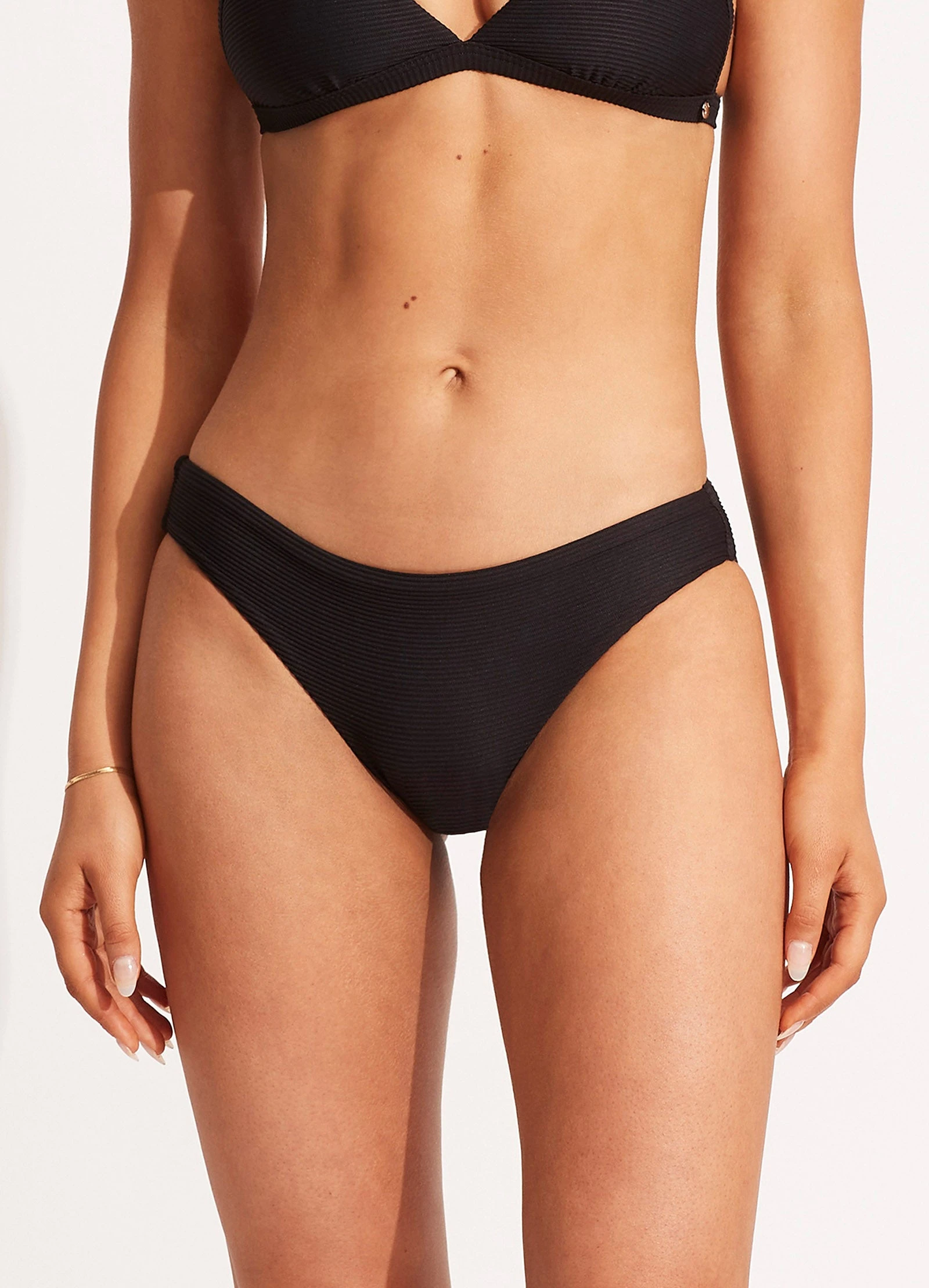 Seafolly Ladies Essentials Hipster - Black 4 Seafolly Ladies Essentials Hipster - Black - Image 2