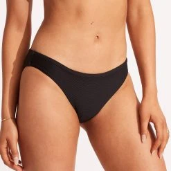 Seafolly Ladies Essentials Hipster - Black 9 Seafolly Ladies Essentials Hipster - Black -Seafolly shop 40473 640 Black 3