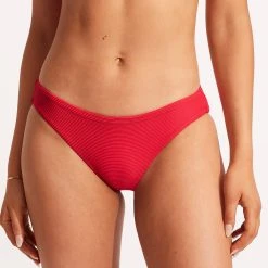 Seafolly Ladies Essentials Hipster - Chilli -Seafolly shop 40473 640 Chilli 3