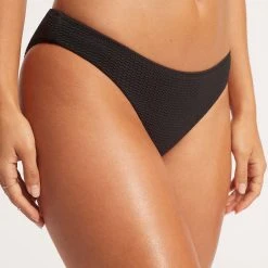 Seafolly Ladies Sea Dive Hipster Pant -Seafolly shop 40473 861 Black 7