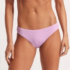 Seafolly Ladies Sea Dive Hipster Pant - Lilac -Seafolly shop 40473 861 Lilac 3