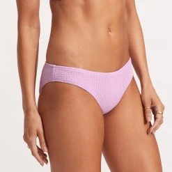 Seafolly Ladies Sea Dive Hipster Pant - Lilac -Seafolly shop 40473 861 Lilac 4