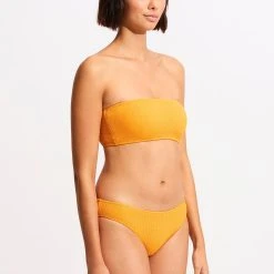 Seafolly Ladies Sea Dive Hipster Pant - Rockmelon -Seafolly shop 40473 861 Rockmelon 5