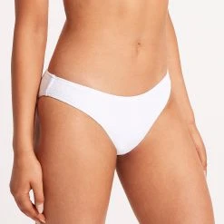 Seafolly Ladies Sea Dive Hipster Pant 10 Seafolly Ladies Sea Dive Hipster Pant -Seafolly shop 40473 861 White 4