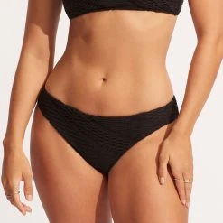 Seafolly Ladies Marrakesh Hipster Pant - Black -Seafolly shop 40473 911 Black 4