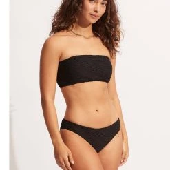 Seafolly Ladies Marrakesh Hipster Pant - Black -Seafolly shop 40473 911 Black 5