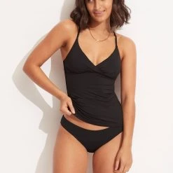 Seafolly Ladies Seafolly Collective Hipster Pant - Black