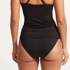 Seafolly Ladies Seafolly Collective Hipster Pant - Black -Seafolly shop 40473 942 Black 5