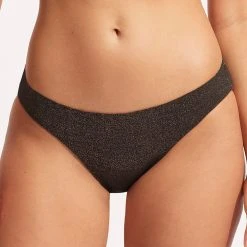 Seafolly Ladies Poolside Reversible Hipster - Sepia 15 Seafolly Ladies Poolside Reversible Hipster - Sepia -Seafolly shop 40473 954 Sepia 4