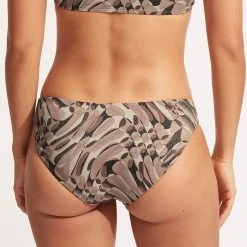 Seafolly Ladies Poolside Reversible Hipster - Sepia 20 Seafolly Ladies Poolside Reversible Hipster - Sepia -Seafolly shop 40473 954 Sepia 9