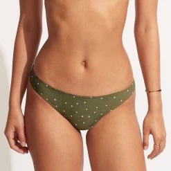 Seafolly Ladies Paradise Garden Reversible Hipster - Avocado -Seafolly shop 40473 960 Avocado 6