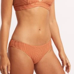 Seafolly Ladies Second Wave Hipster Pant - Copper Tan -Seafolly shop 40473 968 Copper 20Tan 5