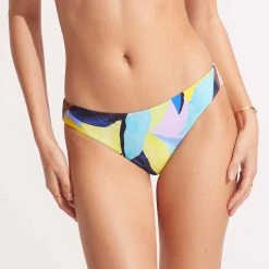 Seafolly Ladies Tropfest Hipster Pant - True Navy -Seafolly shop 40473 978 True 20Navy 3