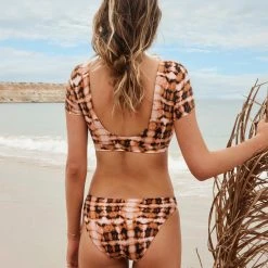 Seafolly Ladies High Tide Hipster Pant - Copper Tan