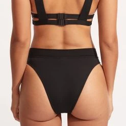 Seafolly Ladies Seafolly Collective High Rise Pant - Black -Seafolly shop 40515 942 Black 7