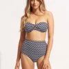 Seafolly Ladies Sienna High Waisted Pant - True Navy -Seafolly shop 40558 976 True 20Navy 1