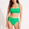 Seafolly Ladies Sea Dive Wide Side Retro -Seafolly shop 40586 861 Jade 1