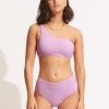 Seafolly Ladies Sea Dive Wide Side Retro -Seafolly shop 40586 861 Lilac 1