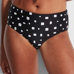 Seafolly Ladies Soft Spot Wide Side Retro - Black 11 Seafolly Ladies Soft Spot Wide Side Retro - Black -Seafolly shop 40586 896 Black 5