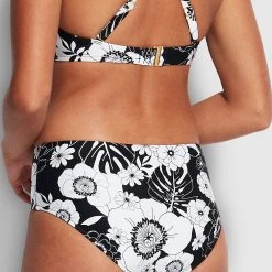 Seafolly Ladies Summer Of Love Wide Side Retro - Black 12 Seafolly Ladies Summer Of Love Wide Side Retro - Black -Seafolly shop 40586 928 Black 5