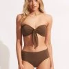 Seafolly Ladies Seafolly Collective Wide Side Retro -Seafolly shop 40586 942 Tiramisu 1