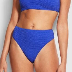 Seafolly Ladies Sea Dive High Rise Pant -Seafolly shop 40609 861 Cobalt 2