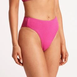 Seafolly Ladies Sea Dive High Rise Pant 10 Seafolly Ladies Sea Dive High Rise Pant -Seafolly shop 40609 861 FuchsiaRos 3