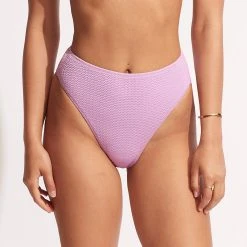 Seafolly Ladies Sea Dive High Rise Pant 10 Seafolly Ladies Sea Dive High Rise Pant -Seafolly shop 40609 861 Lilac 3