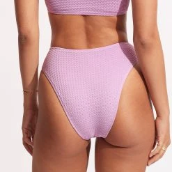 Seafolly Ladies Sea Dive High Rise Pant 12 Seafolly Ladies Sea Dive High Rise Pant -Seafolly shop 40609 861 Lilac 5