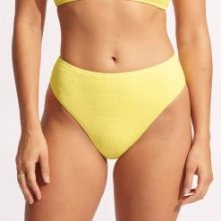 Seafolly Ladies Sea Dive High Rise Pant 10 Seafolly Ladies Sea Dive High Rise Pant -Seafolly shop 40609 861 Limelight 3