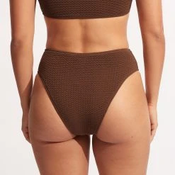 Seafolly Ladies Sea Dive High Rise Pant - Tiramisu -Seafolly shop 40609 861 Tiramisu 5