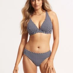 Seafolly Ladies Sienna Retro Pant - True Navy