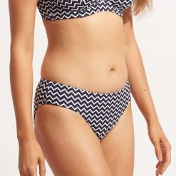 Seafolly Ladies Sienna Retro Pant - True Navy -Seafolly shop 40633 976 True 20Navy 4