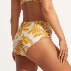 Seafolly Ladies Castaway High Waisted Pant - Tuscan Sunset -Seafolly shop 40646 980 TuscanSuns 5