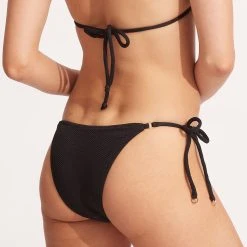 Seafolly Ladies Sea Dive Tie Side Rio Pant 11 Seafolly Ladies Sea Dive Tie Side Rio Pant -Seafolly shop 40651 861 Black 4