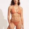 Seafolly Ladies Second Wave Tie Side Rio Pant - Copper Tan -Seafolly shop 40651 968 Copper 20Tan 1