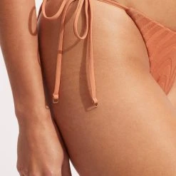 Seafolly Ladies Second Wave Tie Side Rio Pant - Copper Tan 13 Seafolly Ladies Second Wave Tie Side Rio Pant - Copper Tan -Seafolly shop 40651 968 Copper 20Tan 6