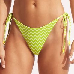 Seafolly Ladies Sienna Tie Side Rio Pant - Celery 12 Seafolly Ladies Sienna Tie Side Rio Pant - Celery -Seafolly shop 40651 976 Celery 2