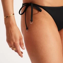 Seafolly Ladies Seafolly Collective Hipster Tie Side - Black -Seafolly shop 40659 942 Black 6