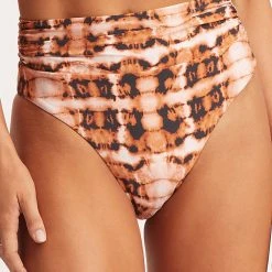 Seafolly Ladies High Tide Roll Top Rio - Copper Tan 9 Seafolly Ladies High Tide Roll Top Rio - Copper Tan -Seafolly shop 40665 979 Copper 20Tan 2