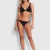 Seafolly Ladies Belize Hipster Pant - Black -Seafolly shop 40667 927 Black 1