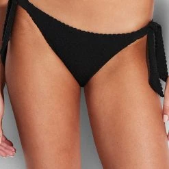 Seafolly Ladies Riviera Hipster Tie Side - Black -Seafolly shop 40678 929 Black 2