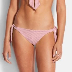 Seafolly Ladies Riviera Hipster Tie Side - Primrose -Seafolly shop 40678 929 Primrose 3