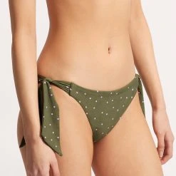 Seafolly Ladies Paradise Garden Hipster Tie Side - Avocado Spot 11 Seafolly Ladies Paradise Garden Hipster Tie Side - Avocado Spot -Seafolly shop 40678 960 Avocadspot 4
