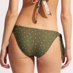 Seafolly Ladies Paradise Garden Hipster Tie Side - Avocado Spot 12 Seafolly Ladies Paradise Garden Hipster Tie Side - Avocado Spot -Seafolly shop 40678 960 Avocadspot 5