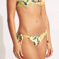 Seafolly Ladies Lemoncello Tie-Side Pant - Lemoncello -Seafolly shop 40683 945 Lemoncello 4